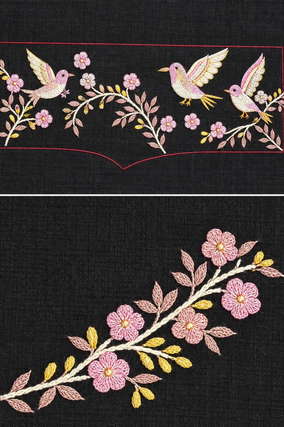 Midnight Birdsong Dress