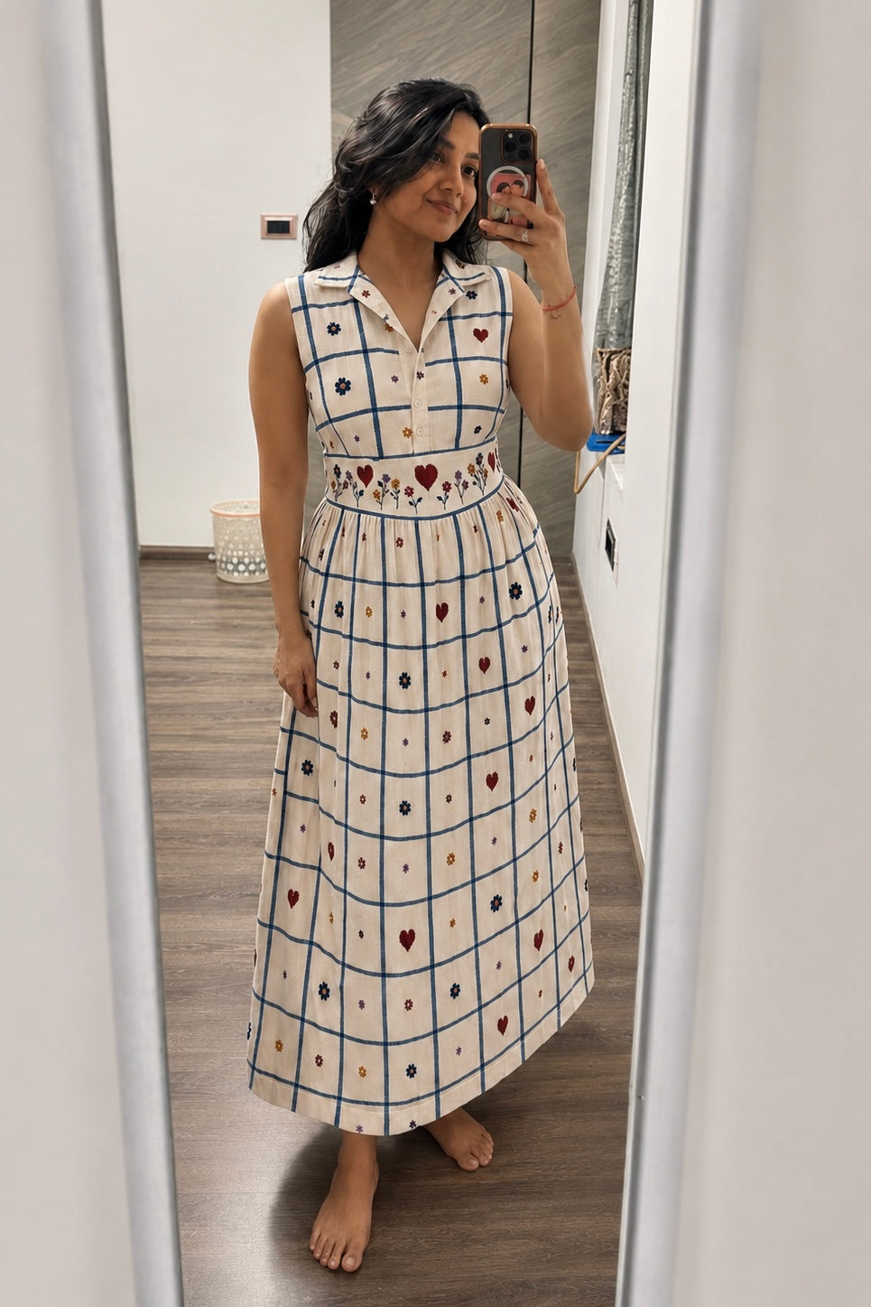 Heart loom dress