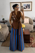 Azure Embroidered Co-Ord Set